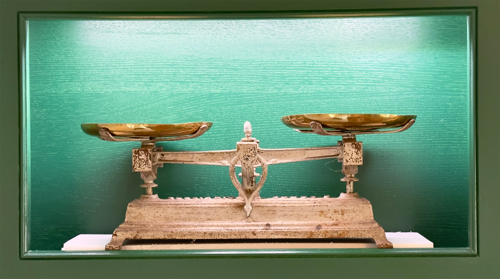 La cuisine du Clos des Fauvettes est délicatement décorée