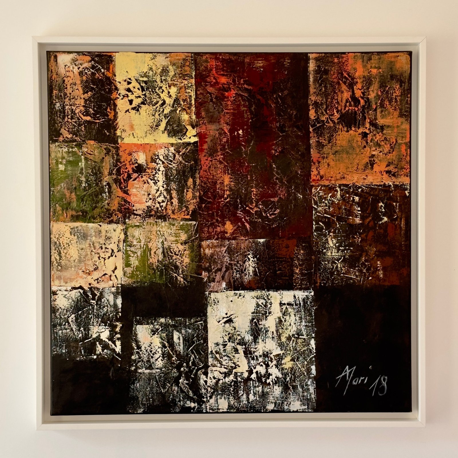 Tableau de la chambre rose