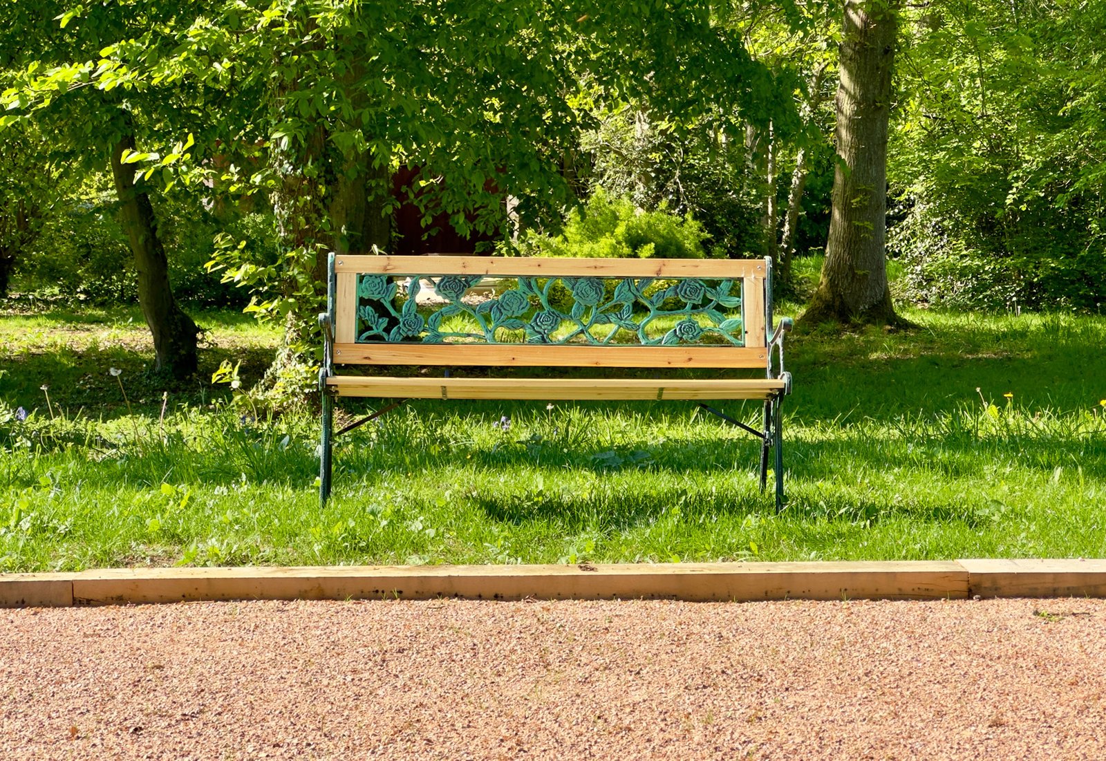 Reposez-vous sur un banc et profitez...